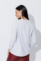 Grey Marle Lines T-Shirt