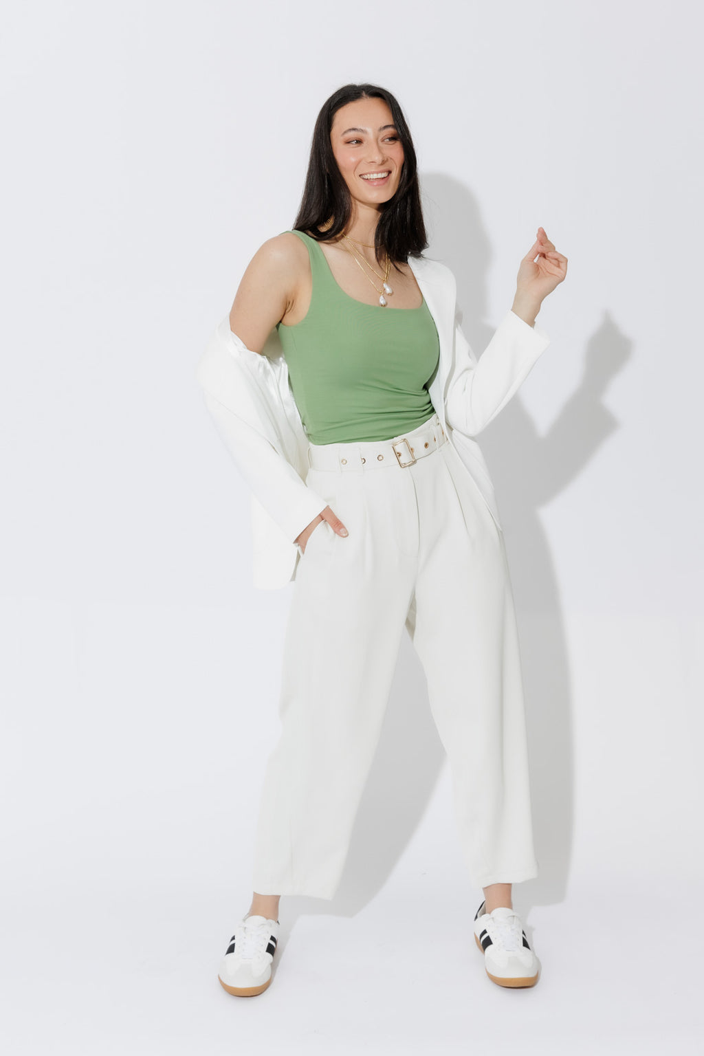 Mint Tencel Body Cami