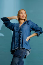 Dark Denim Tucker Shirt