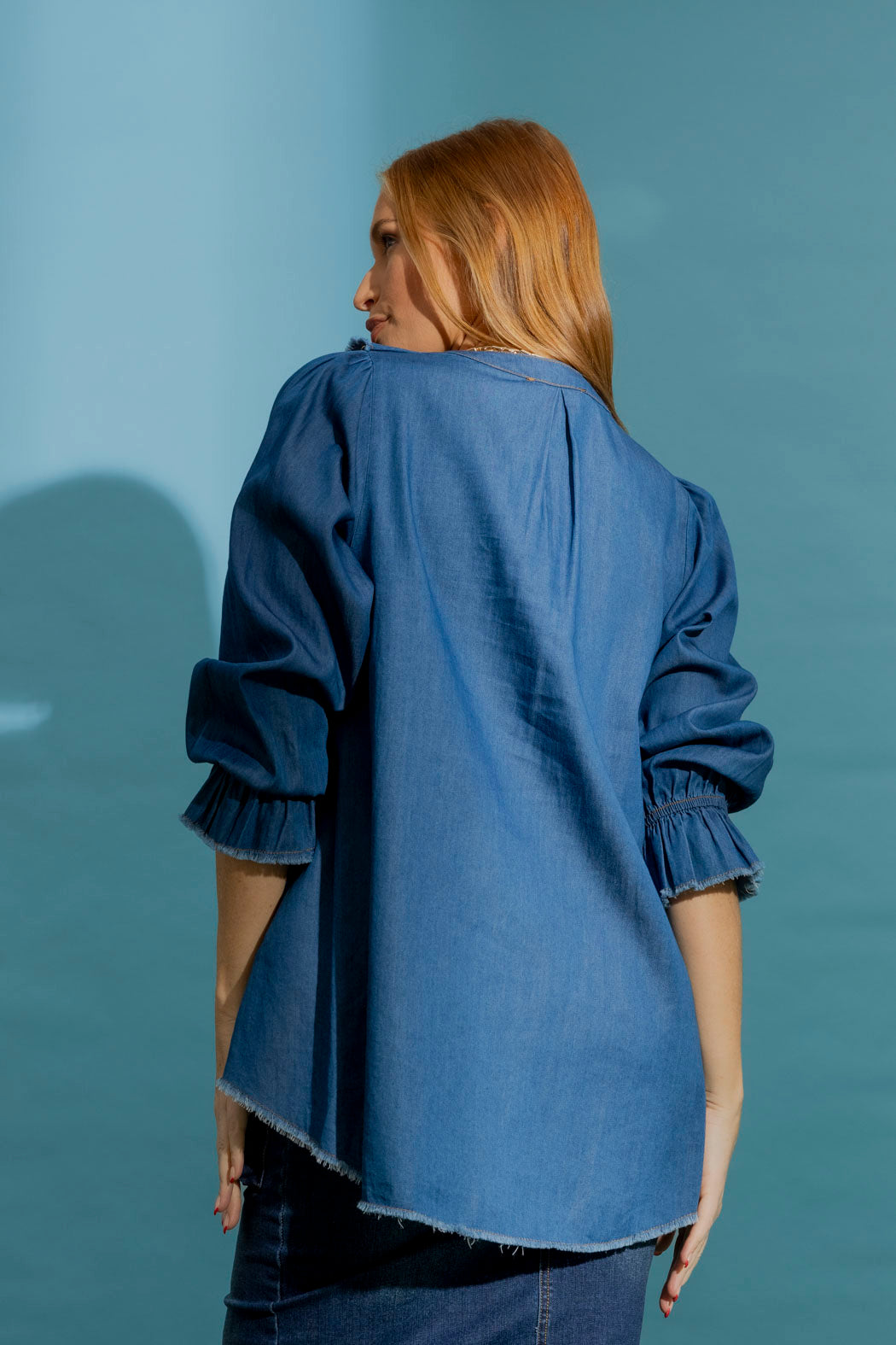 Dark Denim Tucker Shirt
