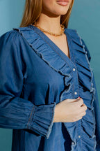 Dark Denim Tucker Shirt