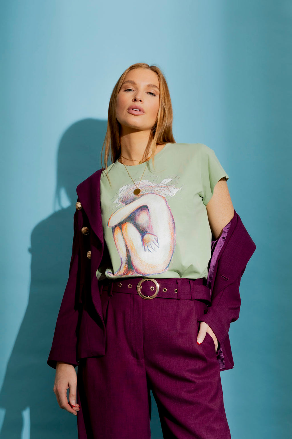 Mint Madam Cassandra T-Shirt