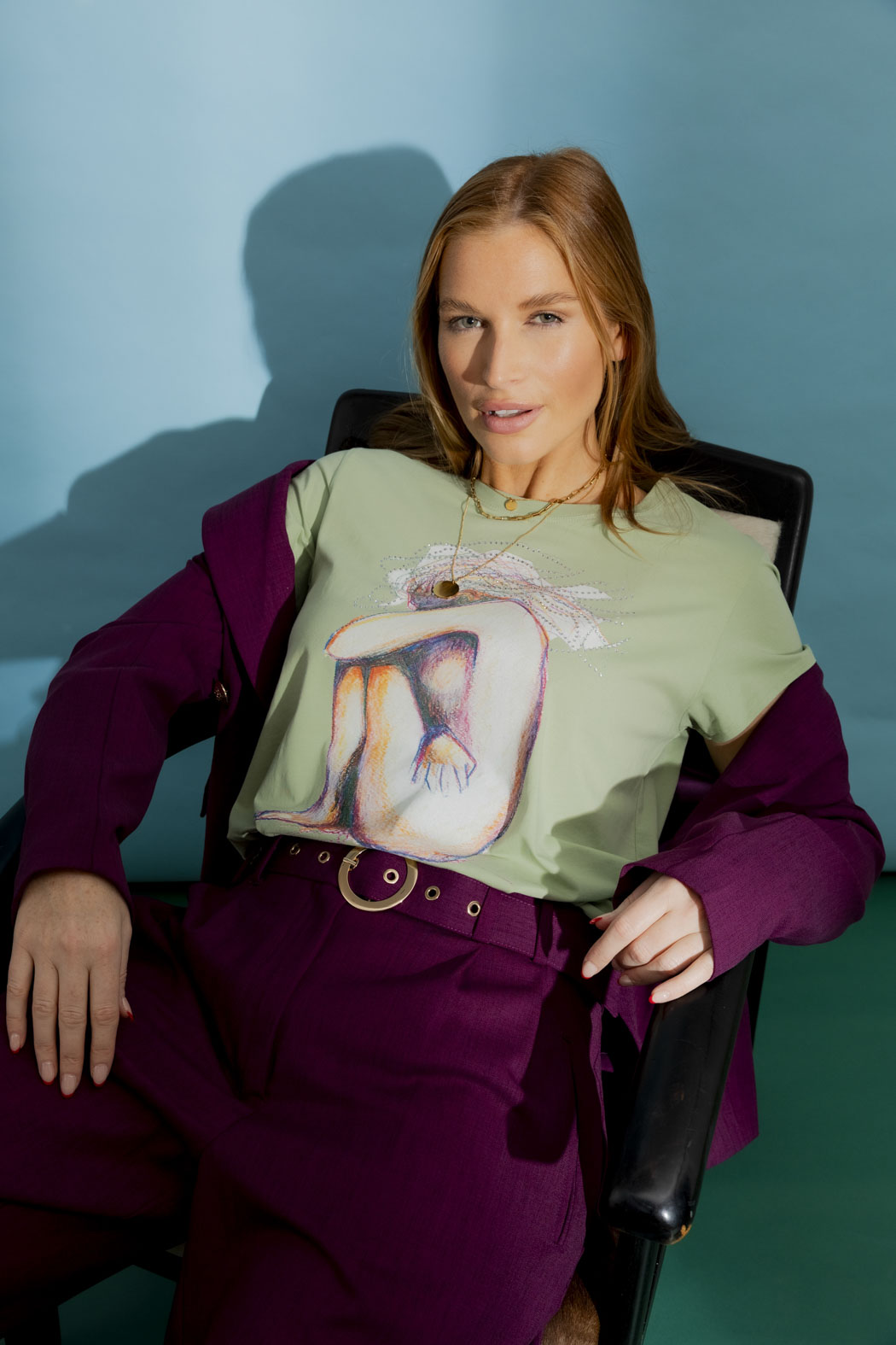 Mint Madam Cassandra T-Shirt