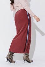 Cranberry Sport Bias Skirt