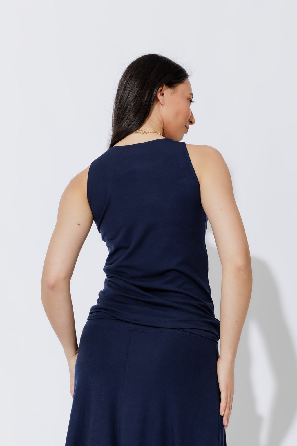 Navy Tencel Cami