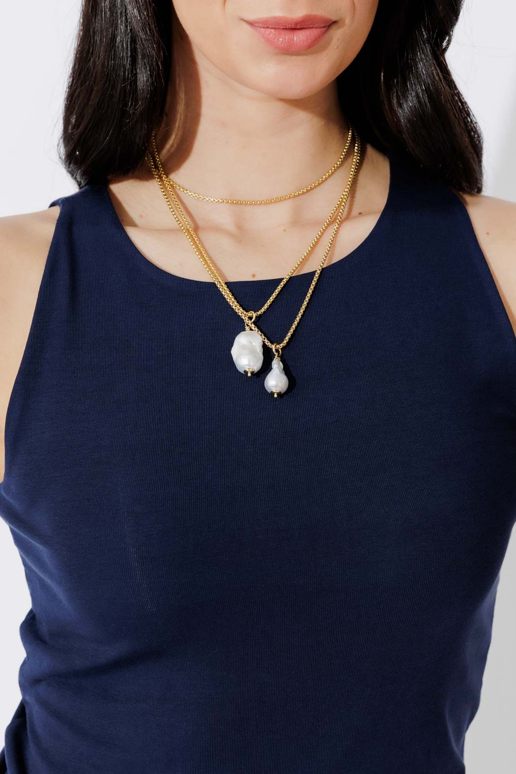 Navy Tencel Cami
