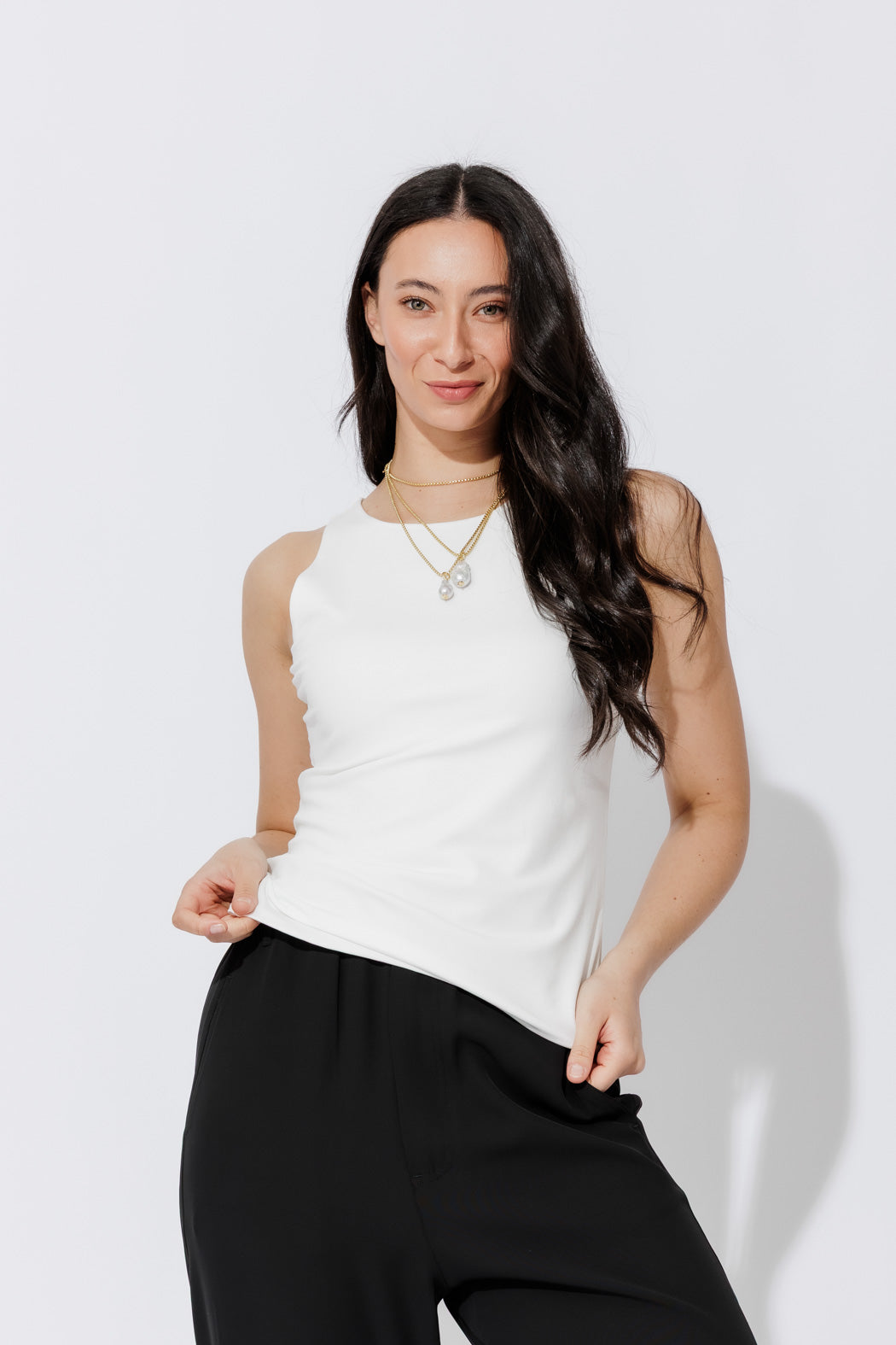 Ivory Tencel Cami