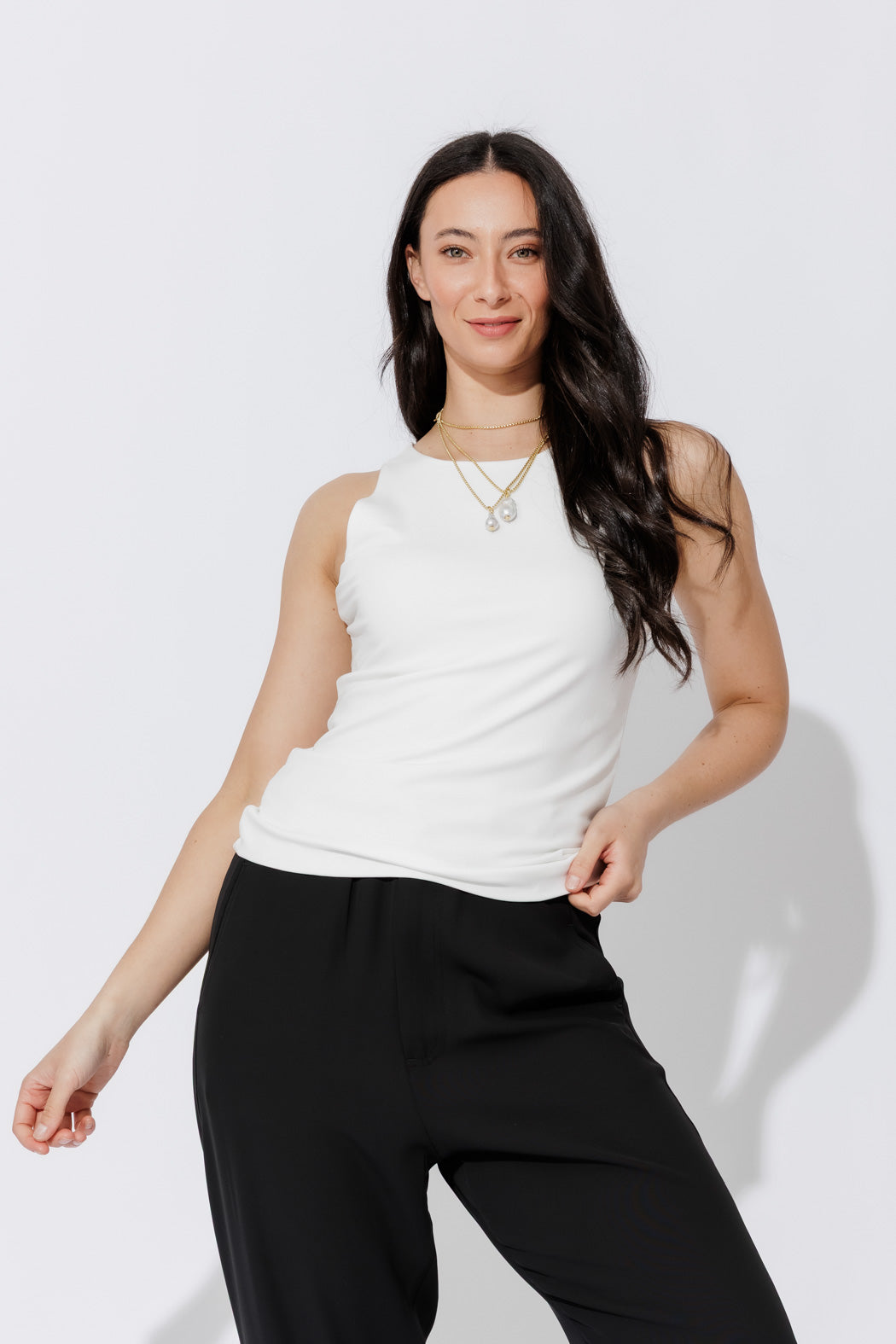 Ivory Tencel Cami