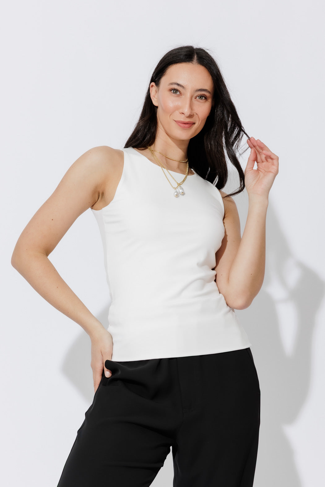 Ivory Tencel Cami