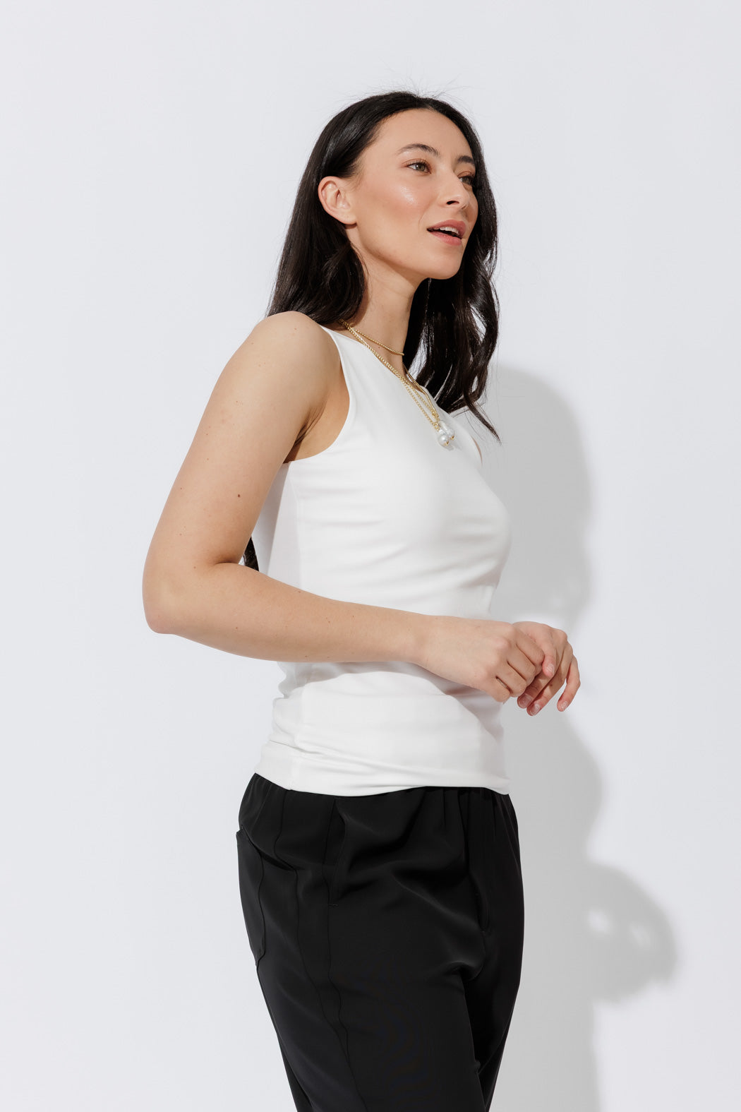 Ivory Tencel Cami