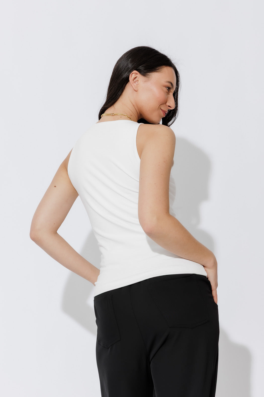 Ivory Tencel Cami