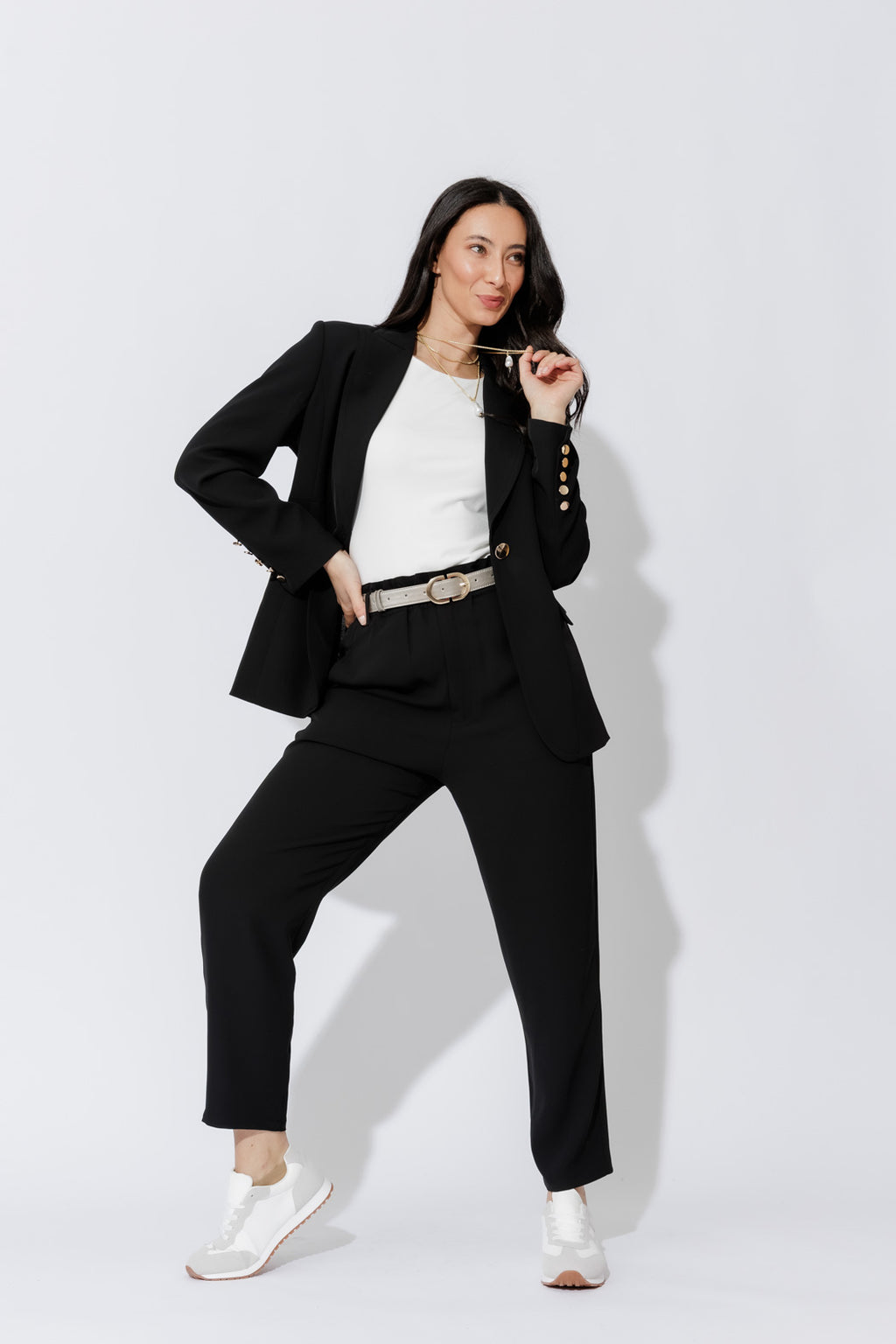 Black Euro Mia Blazer
