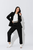 Black Euro Mia Blazer