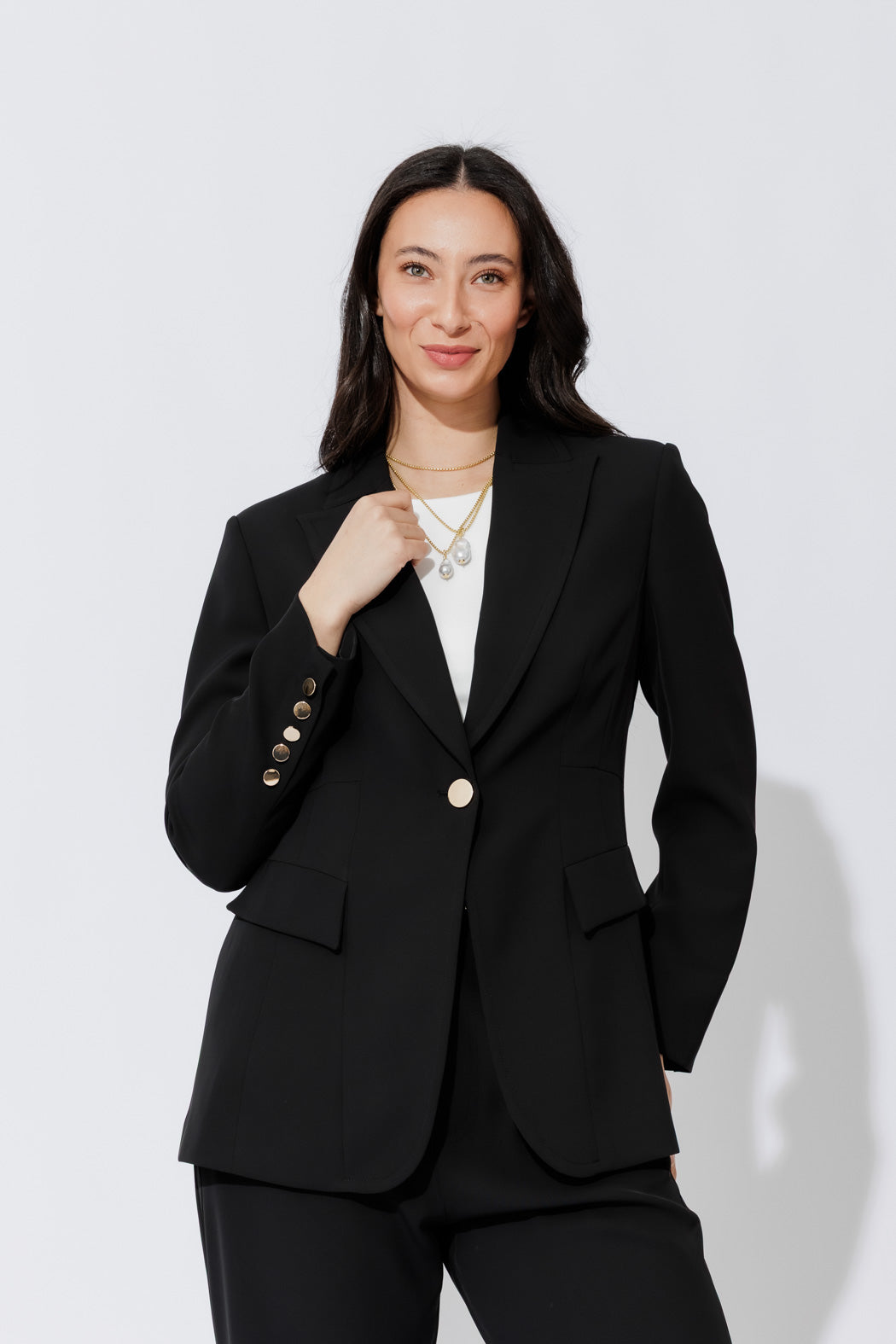 Black Euro Mia Blazer