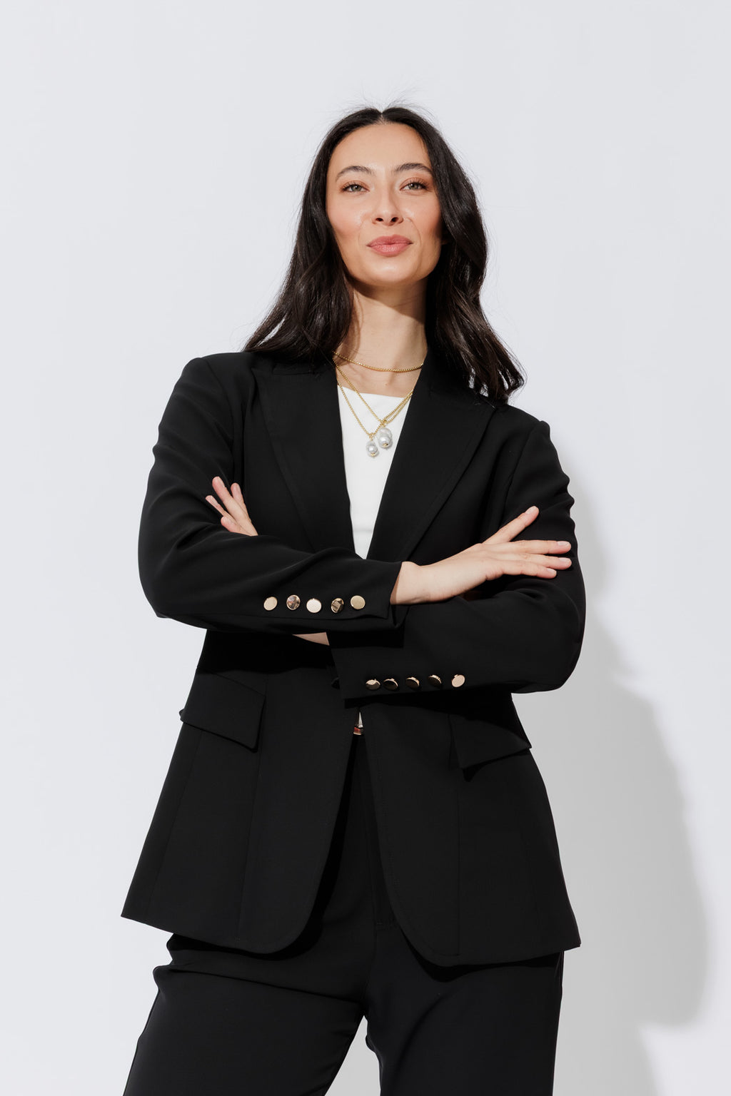 Black Euro Mia Blazer