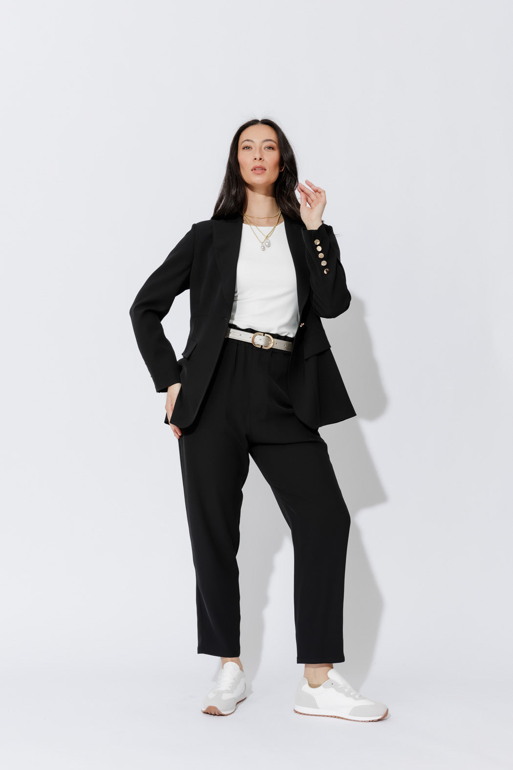 Black Euro Mia Blazer