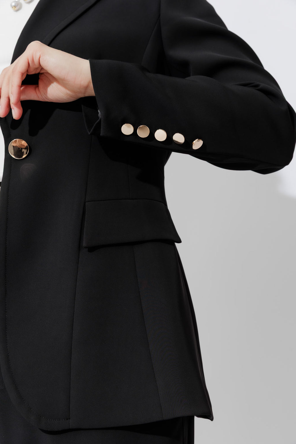 Black Euro Mia Blazer