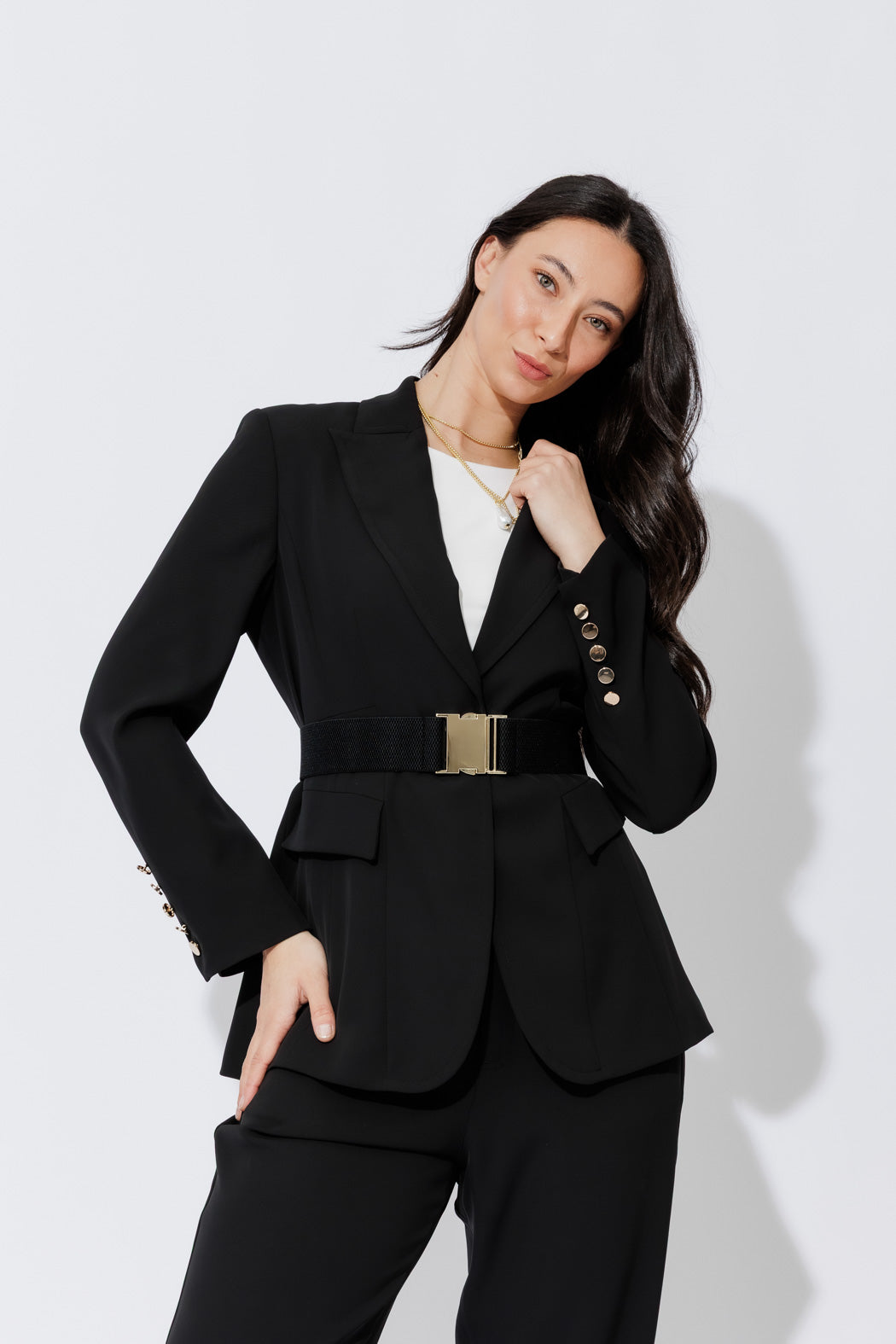 Black Euro Mia Blazer