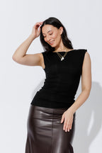 Black Tencel Lust Cami