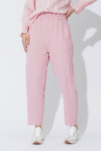 Pink Euro Paperbag Pant
