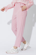 Pink Euro Paperbag Pant