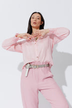 Pink Frill Shirt