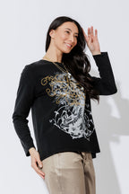 Charcoal Washed Cotton Street T-Shirt