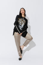 Charcoal Washed Cotton Street T-Shirt