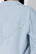 Chambray Cowboy Stud Shirt
