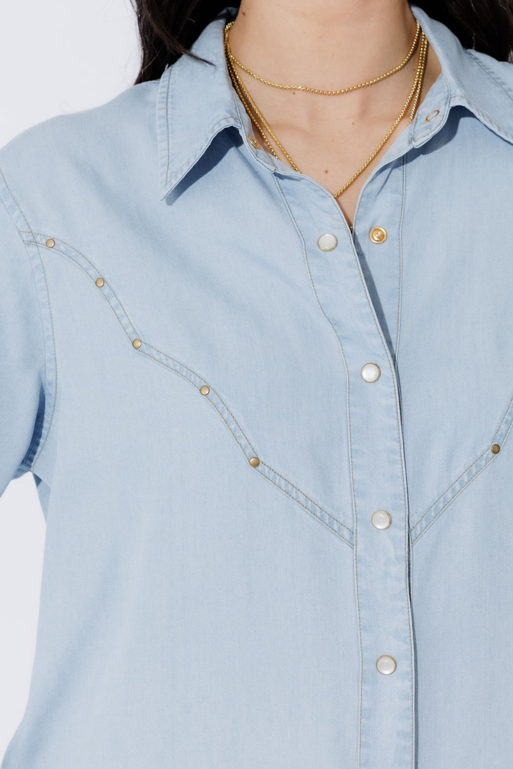 Dark Denim Tencel Dart Pant Dark Denim