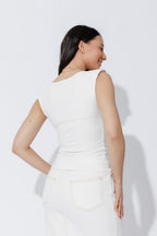 White Tencel Lust Cami