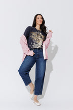 Navy Washed Cotton Street T-Shirt