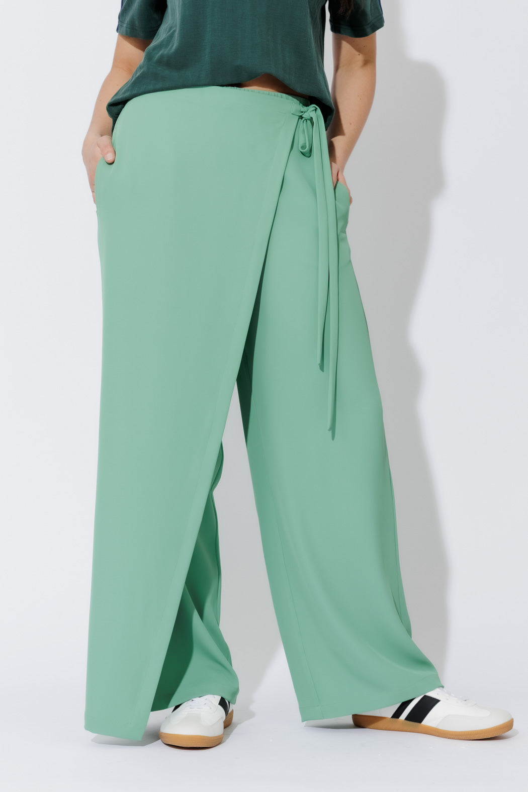 Mint Euro Wrap Pant