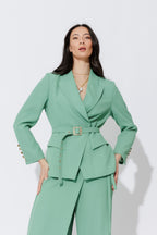 Mint Euro Belted Sisca Blazer