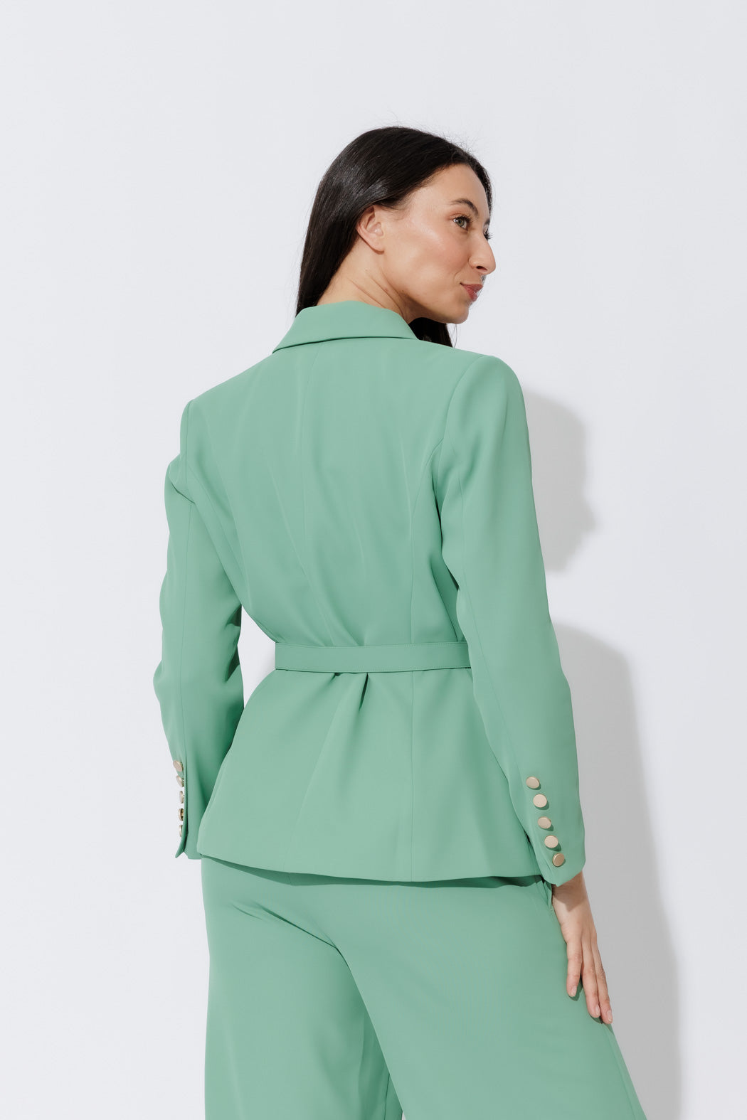 Mint Euro Belted Sisca Blazer