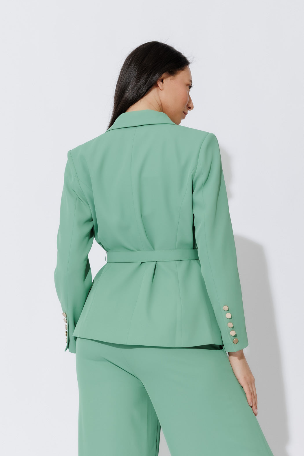 Mint Euro Belted Sisca Blazer
