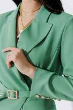 Mint Euro Belted Sisca Blazer