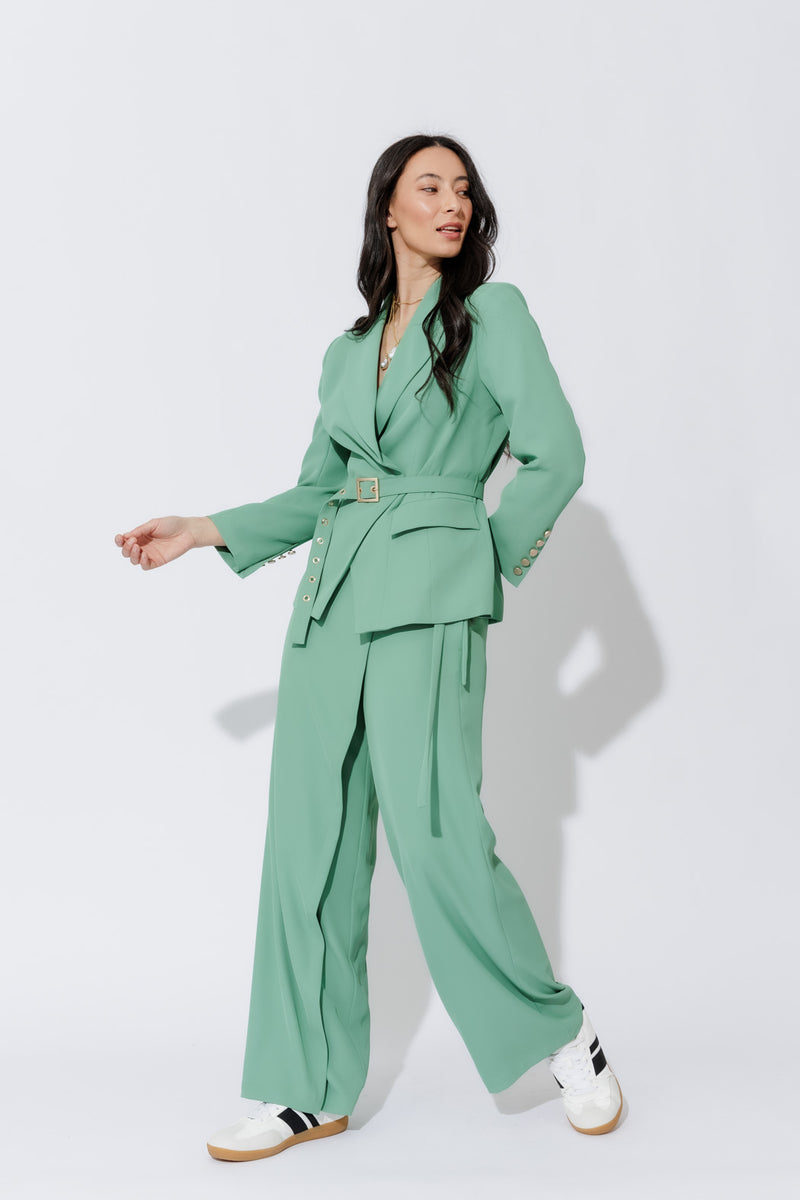 Mint Euro Wrap Pant