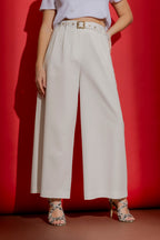 Ivory Pinstripe Cosmopolitan Pant