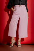 Sorbet Pink Cleo Ankle Pants Pink