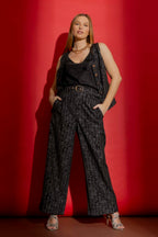 Black Embellished Vest