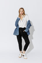 Black Luxe Street Pant