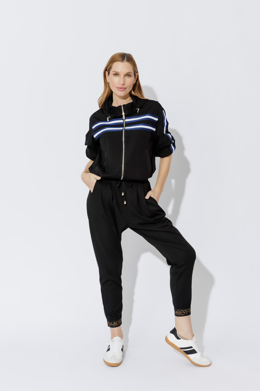 Black Luxe Street Pant