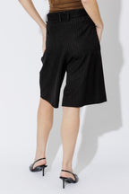 Black Lurex Cleo Short