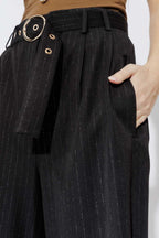 Black Lurex Cleo Short