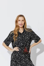 Black Silky Lottie Shirt