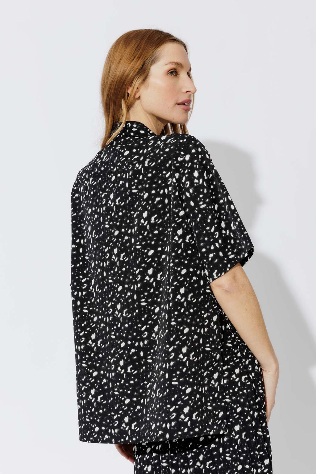 Black Silky Lottie Shirt