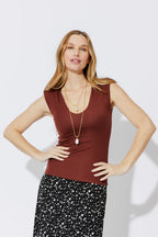 Cinnamon Tencel Lust Cami