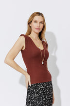 Cinnamon Tencel Lust Cami