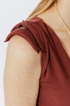 Cinnamon Tencel Lust Cami